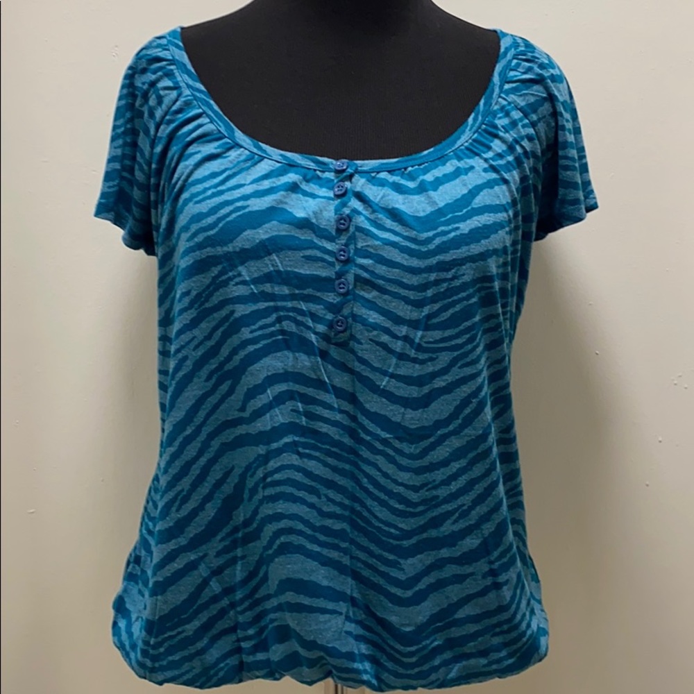 Zebra Top